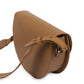 Leather Saddle bag - Caramel Leather Leandra 