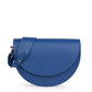Leather Saddle bag - Electric Blue Handbags Leandra 